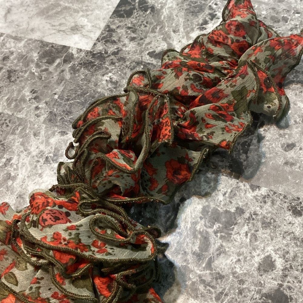 Chelsea & Violet Floral Ruffle Dress - Size Small - Picture 9 of 13